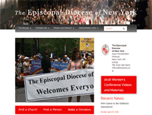 Tablet Screenshot of episcopalny.org